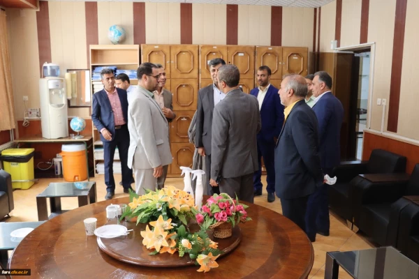 بازدید جناب آقای دکتر رضامراد صحرایی سرپرست محترم دانشگاه فرهنگیان کشور از پردیس شهید رجایی فارس  7