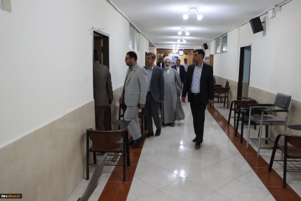 بازدید جناب آقای دکتر رضامراد صحرایی سرپرست محترم دانشگاه فرهنگیان کشور از پردیس شهید رجایی فارس  9
