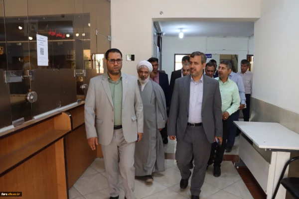 بازدید جناب آقای دکتر رضامراد صحرایی سرپرست محترم دانشگاه فرهنگیان کشور از پردیس شهید رجایی فارس  10