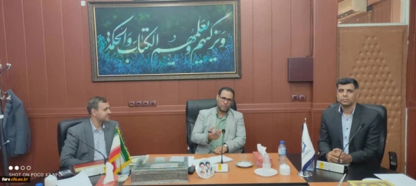 جلسه ی جناب دکتر صحرایی  ریاست  محترم دانشگاه فرهنگیان با جمعی از اعضای هیئت علمی دانشگاه فرهنگیان فارس در سالن بصیرت پردیس شهید رجایی فارس  5