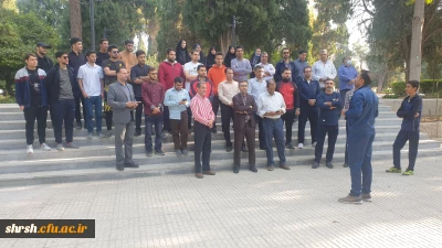 گرامیداشت هفته تربیت بدنی

همایش پیاده روی دانشجویان و کارکنان پردیس شهید رجایی و مدیریت استان به مناسبت هفته تربیت بدنی 