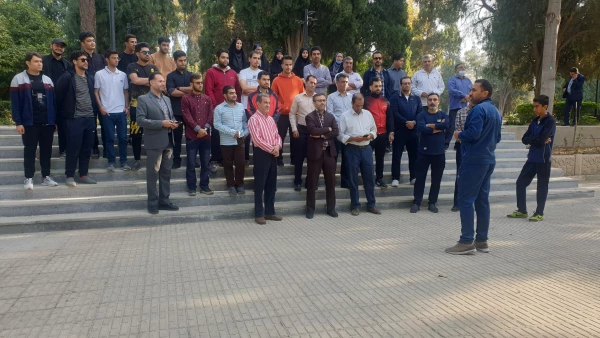 همایش پیاده روی دانشجویان و کارکنان پردیس شهید رجایی و مدیریت استان به مناسبت هفته تربیت بدنی  3